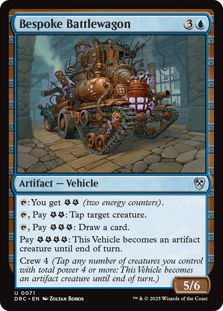 Bespoke Battlewagon [Aetherdrift Commander] | Rook's Games and More