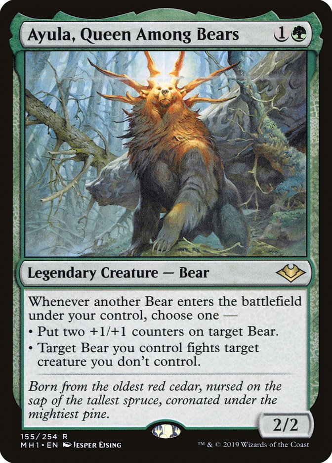 Ayula, Queen Among Bears [Modern Horizons] | Rook's Games and More