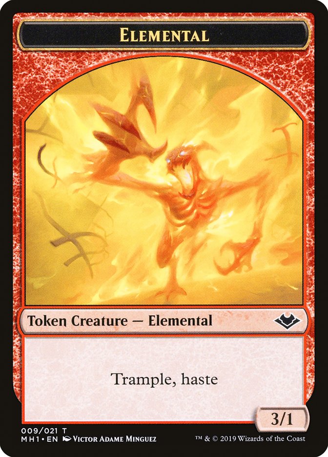 Illusion (005) // Elemental (009) Double-Sided Token [Modern Horizons Tokens] | Rook's Games and More