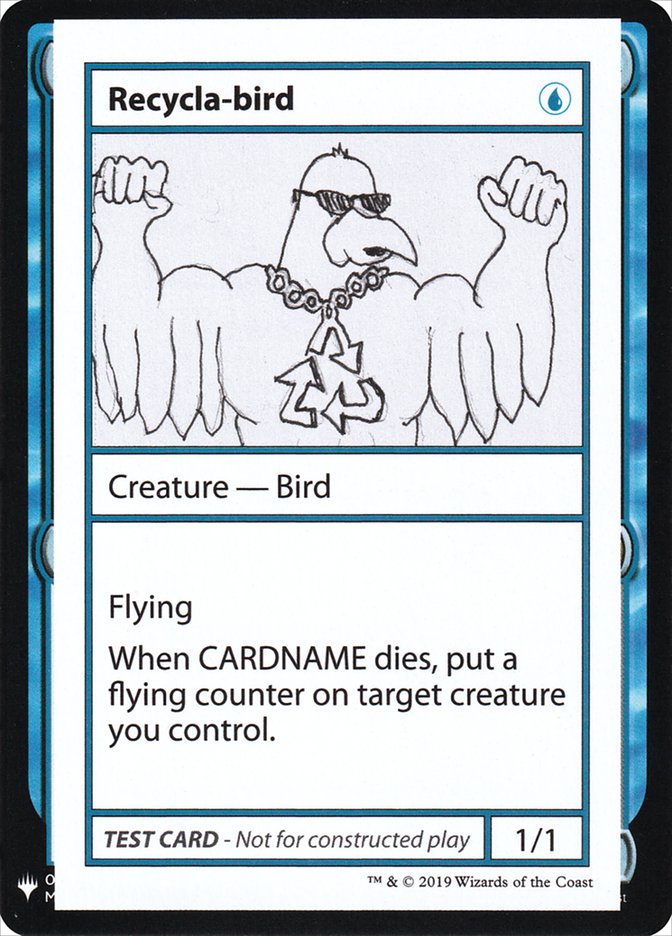 Recycla-bird [Mystery Booster Playtest Cards] | Rook's Games and More