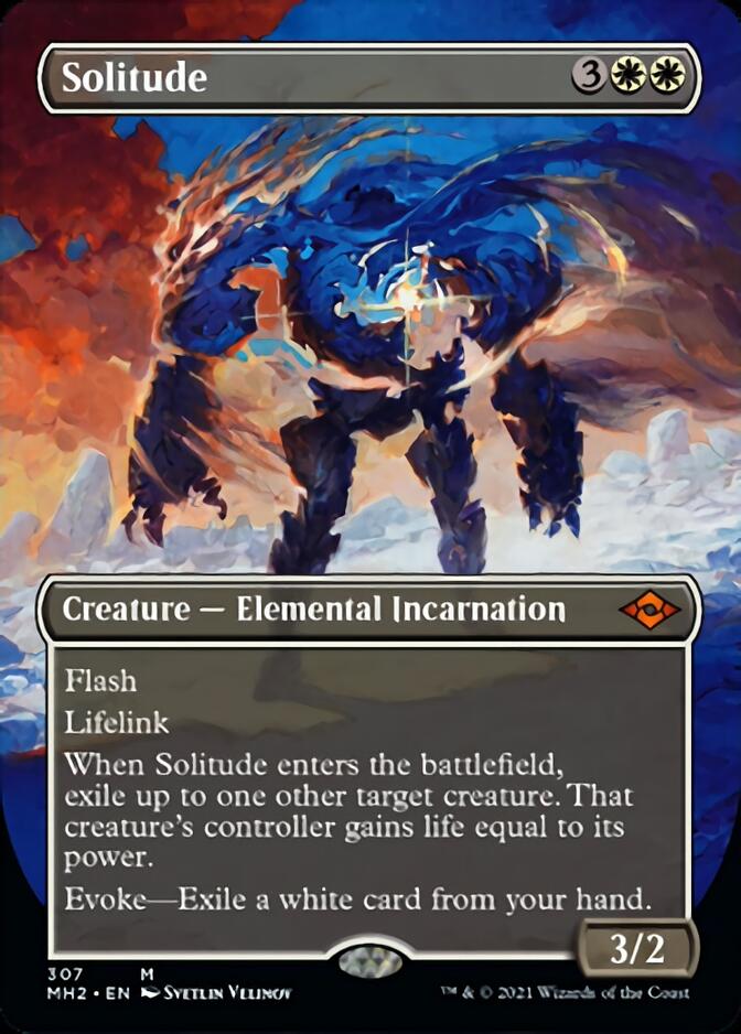 Solitude (Borderless Alternate Art) [Modern Horizons 2] | Rook's Games and More