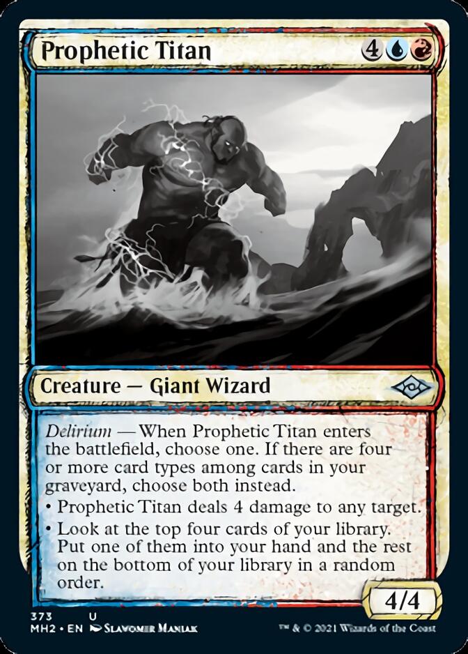 Prophetic Titan (Sketch) [Modern Horizons 2] | Rook's Games and More