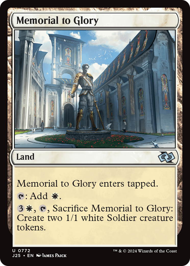 Memorial to Glory [Foundations Jumpstart] | Rook's Games and More