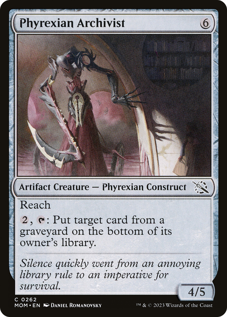 Phyrexian Archivist [March of the Machine] | Rook's Games and More