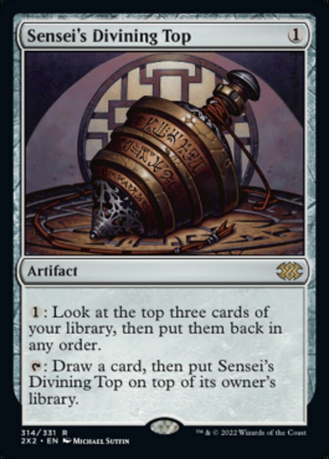 Sensei's Divining Top [Double Masters 2022] | Rook's Games and More