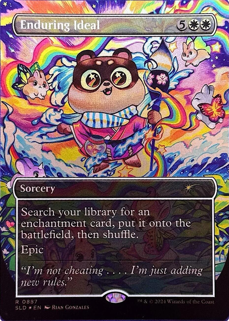 Enduring Ideal (Rainbow Foil) [Secret Lair Drop Series] | Rook's Games and More