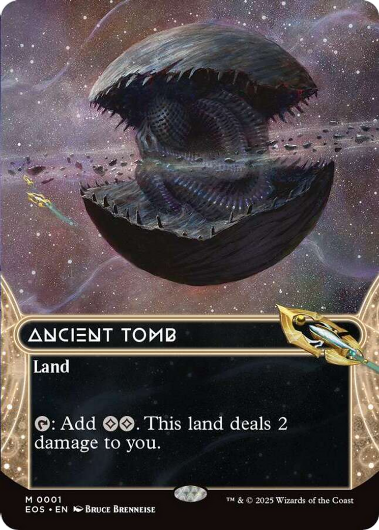 Ancient Tomb (0001) (Borderless) [Edge of Eternities: Stellar Sights] | Rook's Games and More