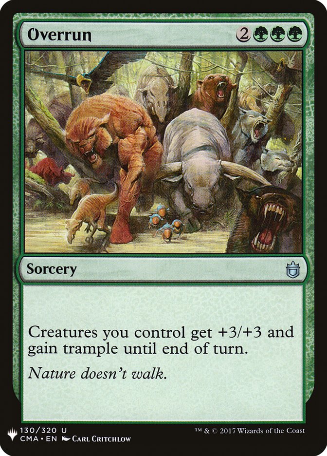Overrun [Mystery Booster] | Rook's Games and More
