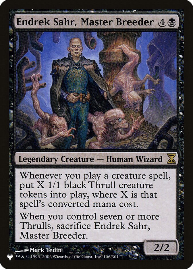 Endrek Sahr, Master Breeder [The List] | Rook's Games and More