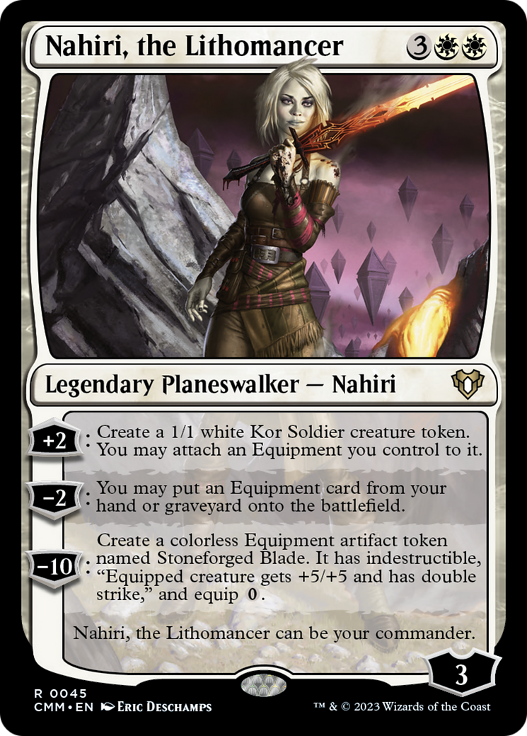 Nahiri, the Lithomancer [Commander Masters] | Rook's Games and More