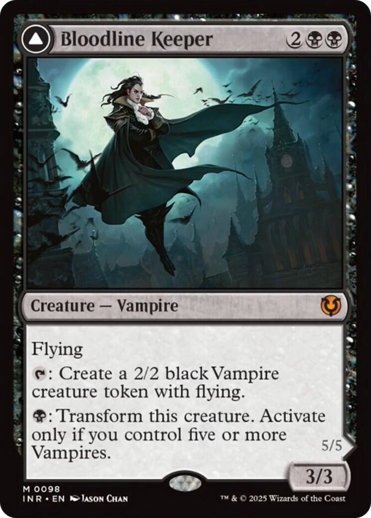 Bloodline Keeper // Lord of Lineage [Innistrad Remastered] | Rook's Games and More