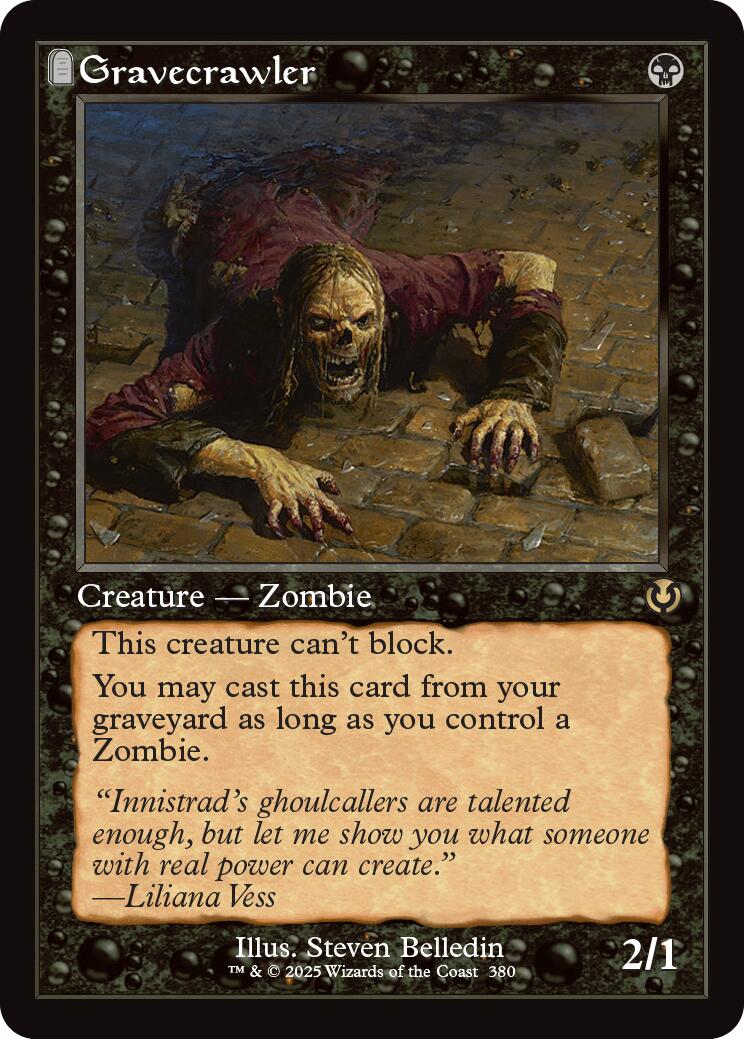 Gravecrawler (Retro Frame) [Innistrad Remastered] | Rook's Games and More