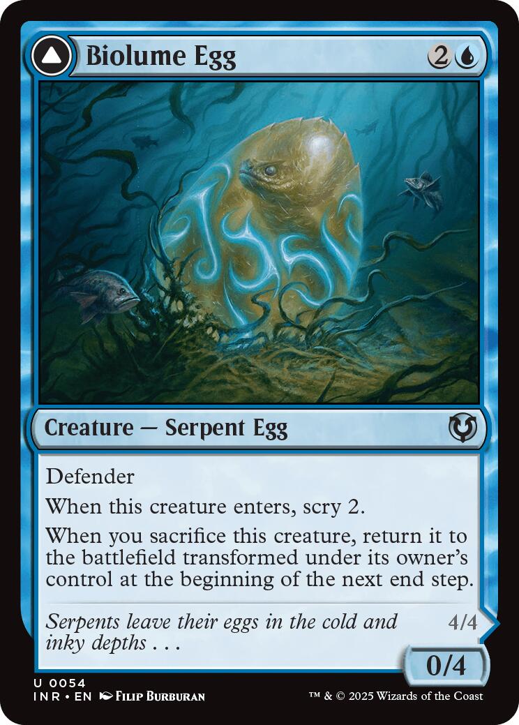 Biolume Egg // Biolume Serpent [Innistrad Remastered] | Rook's Games and More