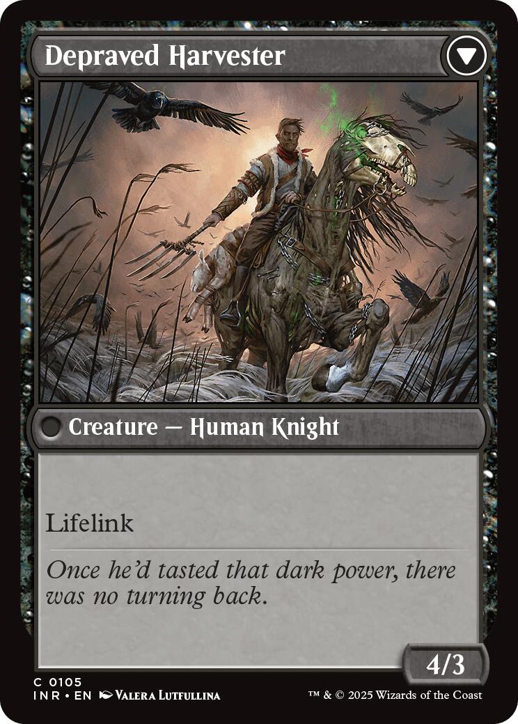 Desperate Farmer // Depraved Harvester [Innistrad Remastered] | Rook's Games and More