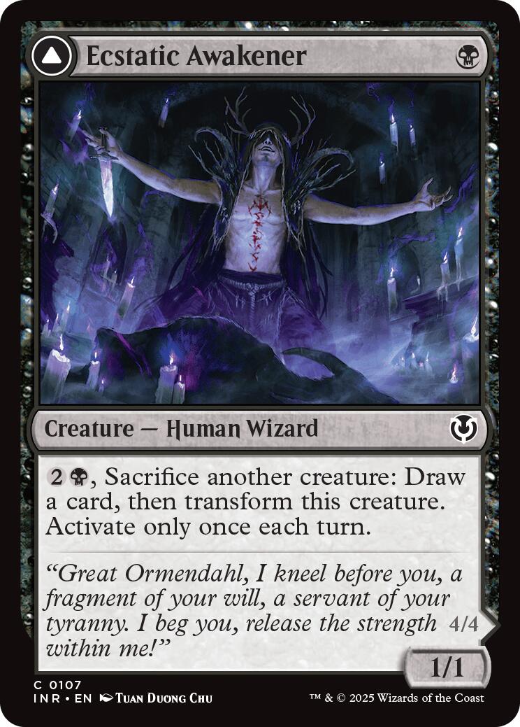 Ecstatic Awakener // Awoken Demon [Innistrad Remastered] | Rook's Games and More