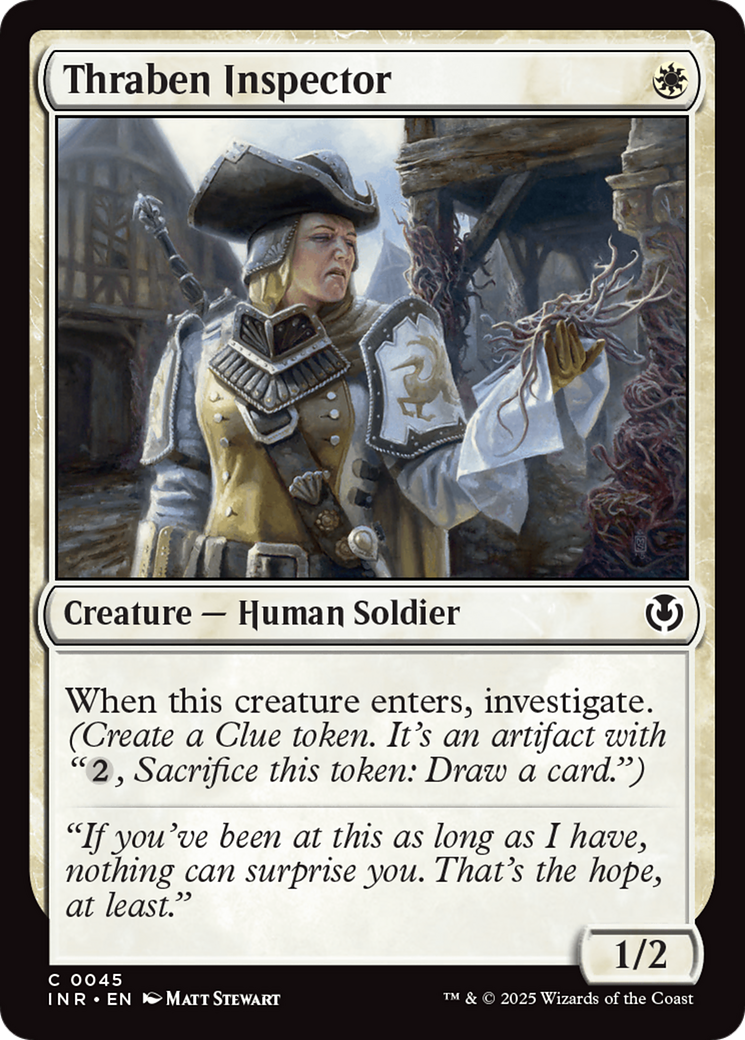 Thraben Inspector [Innistrad Remastered] | Rook's Games and More