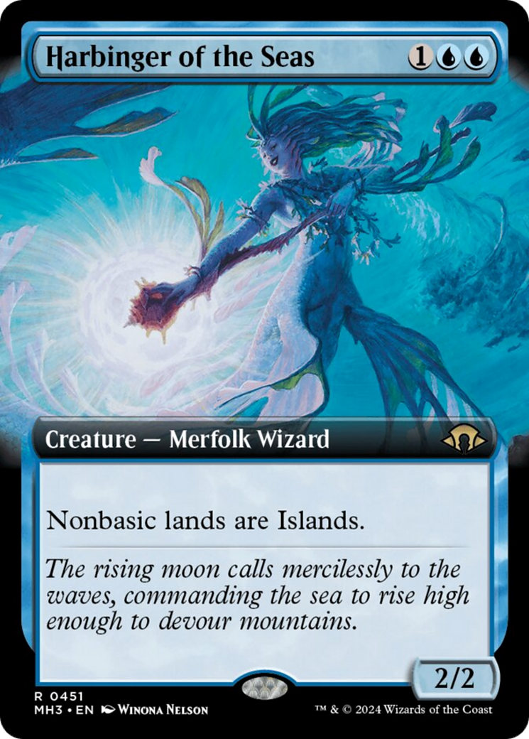 Harbinger of the Seas (Extended Art) [Modern Horizons 3] | Rook's Games and More