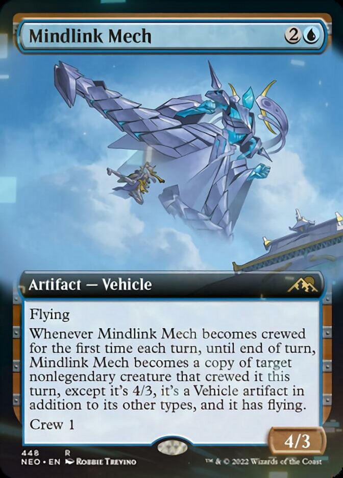 Mindlink Mech (Extended Art) [Kamigawa: Neon Dynasty] | Rook's Games and More