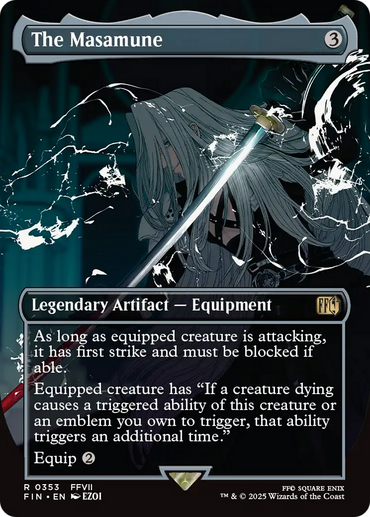 The Masamune (Borderless) [FINAL FANTASY] | Rook's Games and More