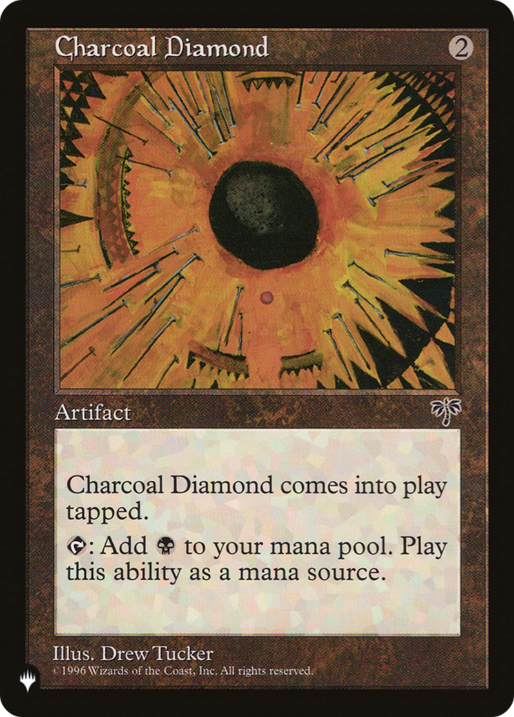 Charcoal Diamond [The List Reprints] | Rook's Games and More