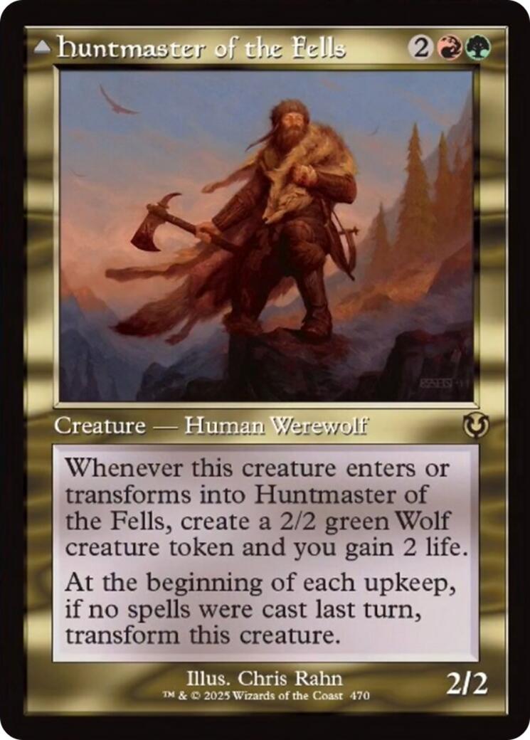 Huntmaster of the Fells (Retro Frame) [Innistrad Remastered] | Rook's Games and More