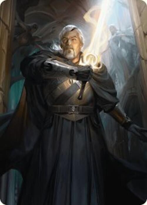 Odric, Lunarch Marshal Art Card [Innistrad Remastered Art Series] | Rook's Games and More