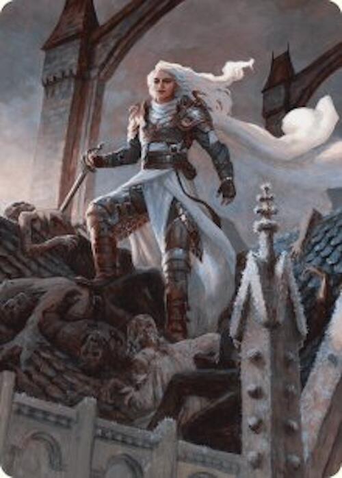 Thalia, Heretic Cathar Art Card [Innistrad Remastered Art Series] | Rook's Games and More