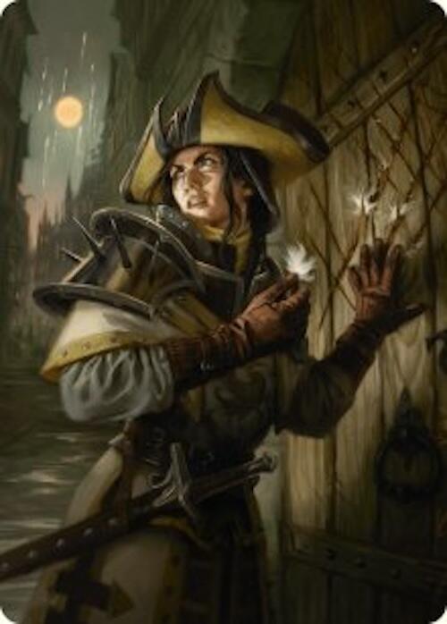 Thraben Inspector Art Card [Innistrad Remastered Art Series] | Rook's Games and More