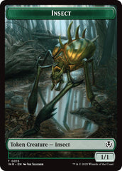 Insect // Spider Double-Sided Token [Innistrad Remastered Tokens] | Rook's Games and More