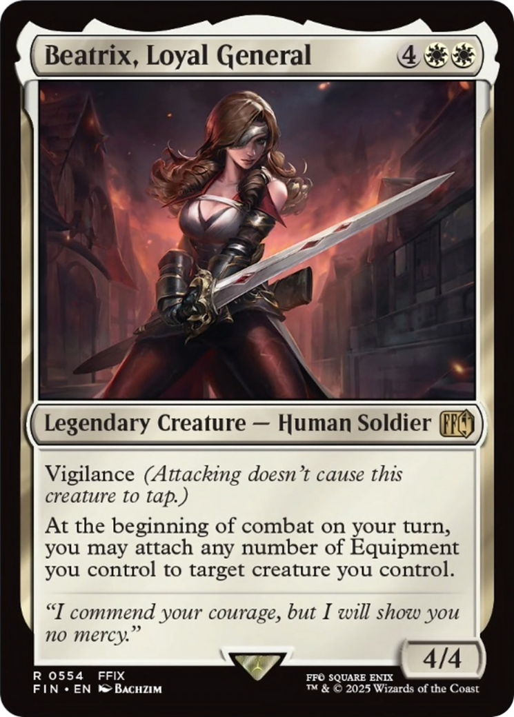Beatrix, Loyal General [FINAL FANTASY] | Rook's Games and More