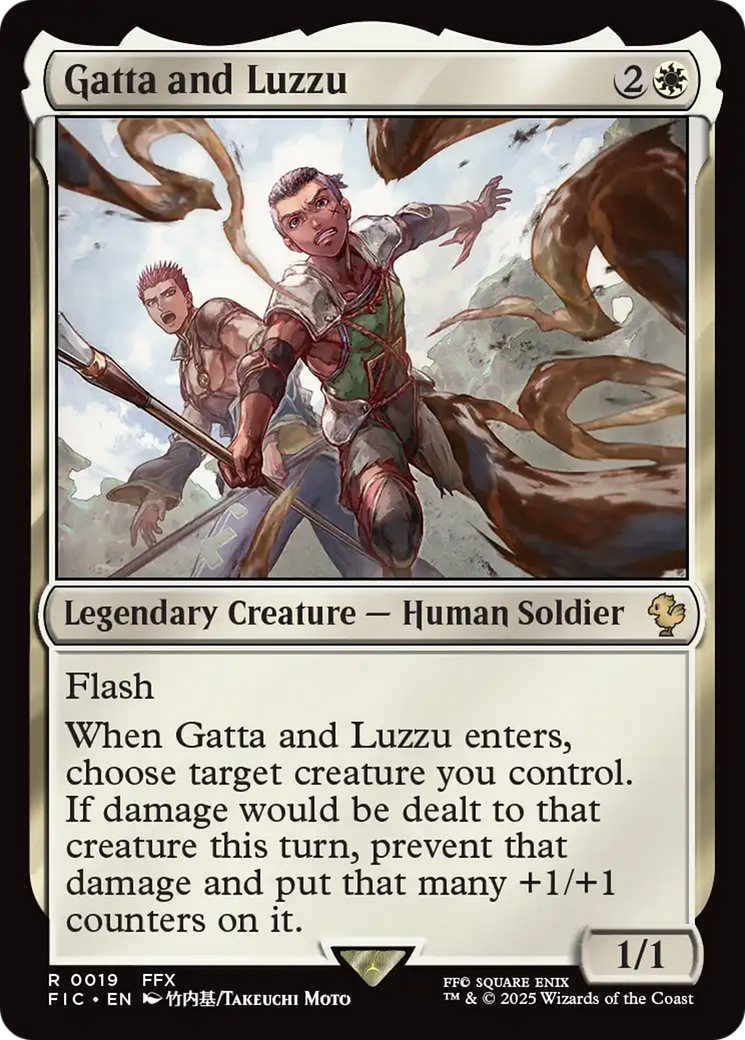 Gatta and Luzzu [FINAL FANTASY Commander] | Rook's Games and More
