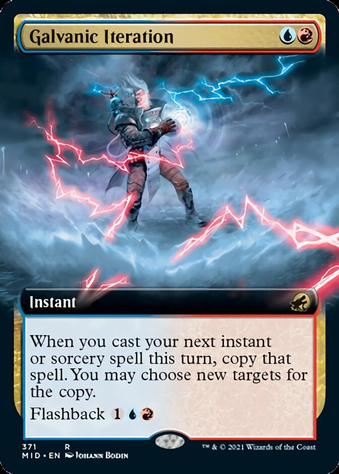 Galvanic Iteration (Extended Art) [Innistrad: Midnight Hunt] | Rook's Games and More