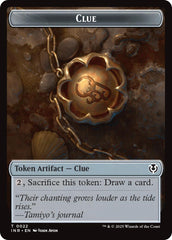 Clue // Clue Double-Sided Token [Innistrad Remastered Tokens] | Rook's Games and More