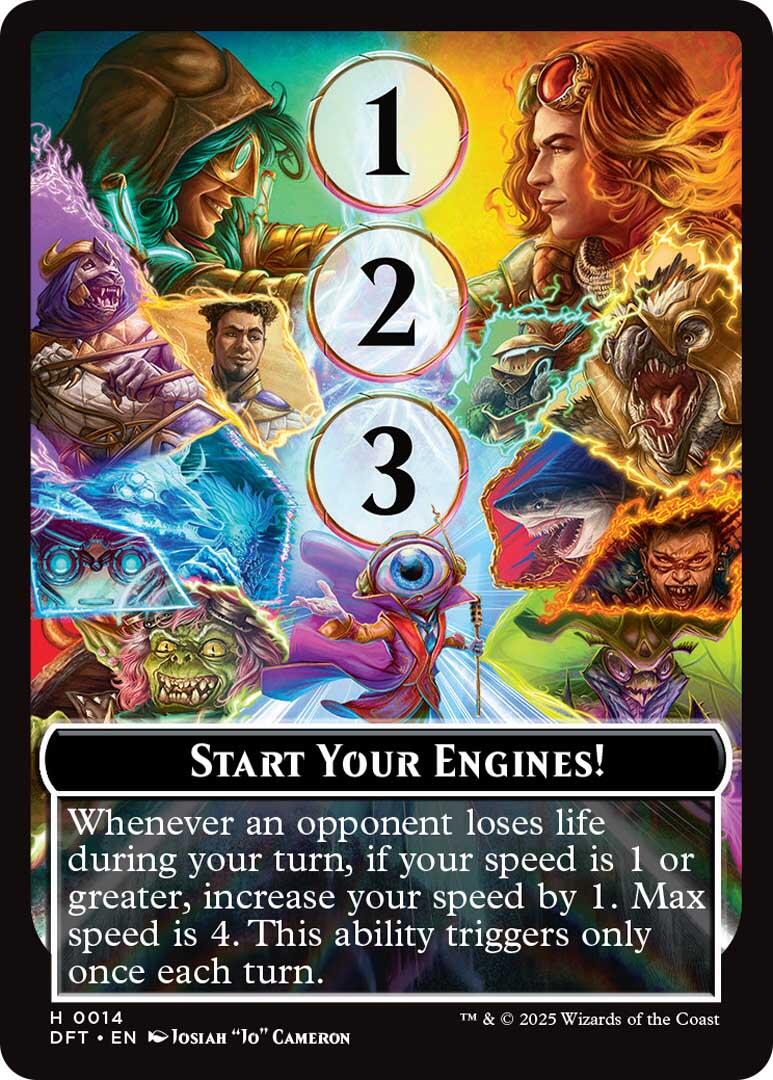 Start Your Engines! // Max Speed [Aetherdrift Tokens] | Rook's Games and More