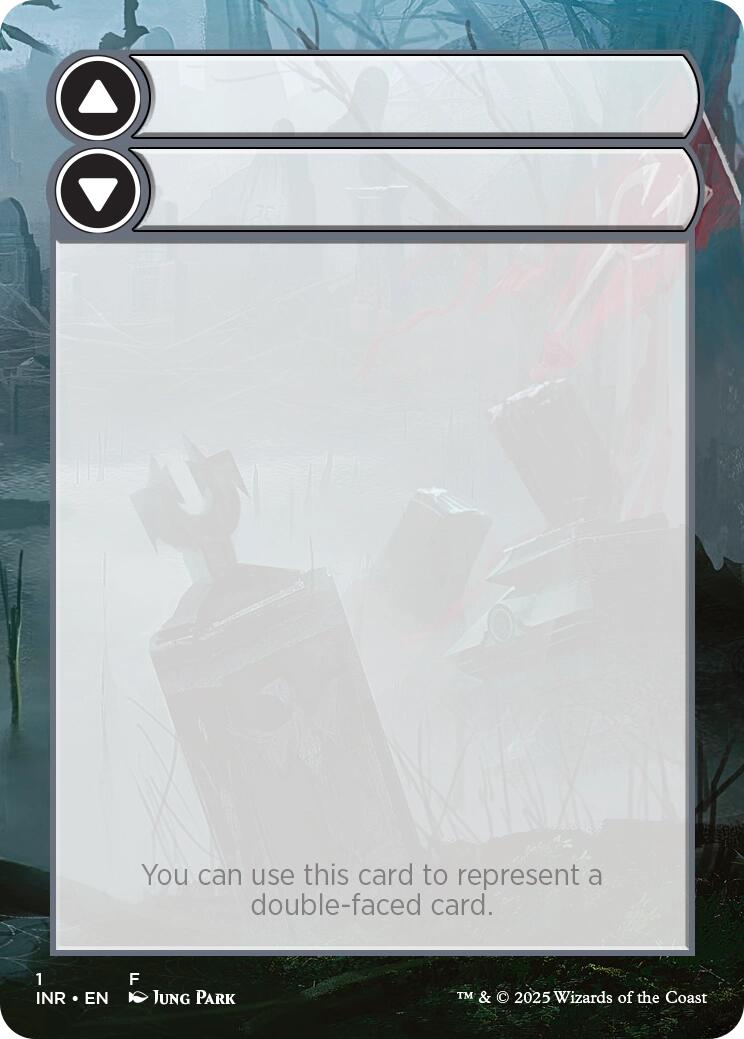 Helper Card [Innistrad Remastered Tokens] | Rook's Games and More