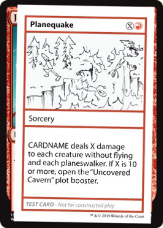 Planequake (2021 Edition) [Mystery Booster Playtest Cards] | Rook's Games and More