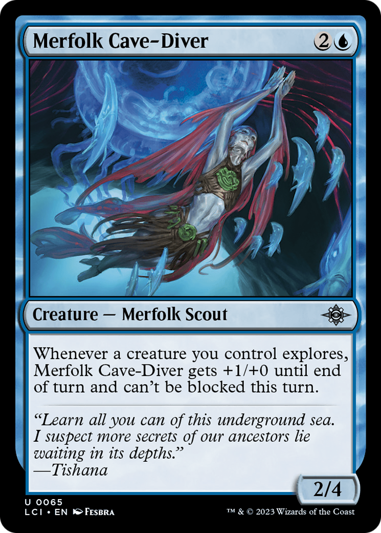 Merfolk Cave-Diver [The Lost Caverns of Ixalan] | Rook's Games and More