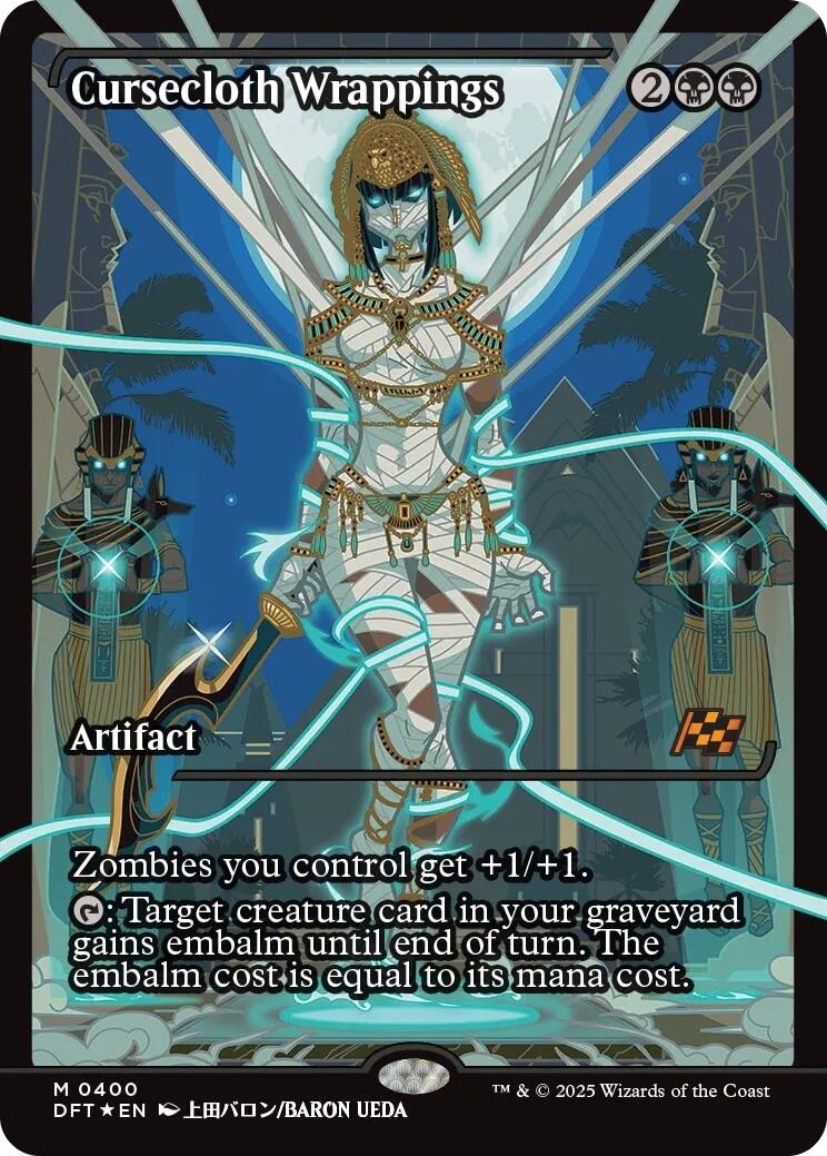 Cursecloth Wrappings (Showcase) (Japanese) [Aetherdrift] | Rook's Games and More