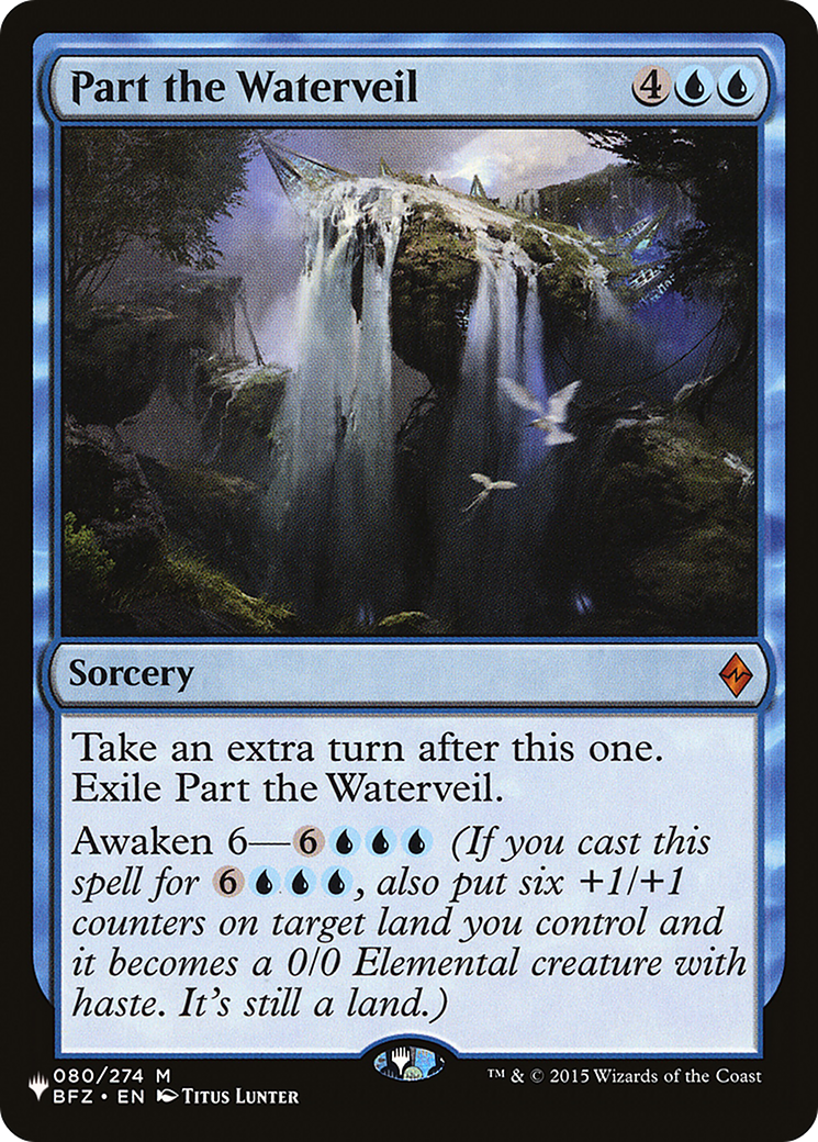 Part the Waterveil [The List] | Rook's Games and More