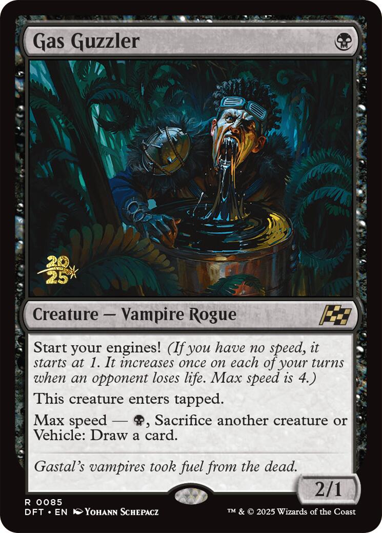 Gas Guzzler [Aetherdrift Prerelease Promos] | Rook's Games and More
