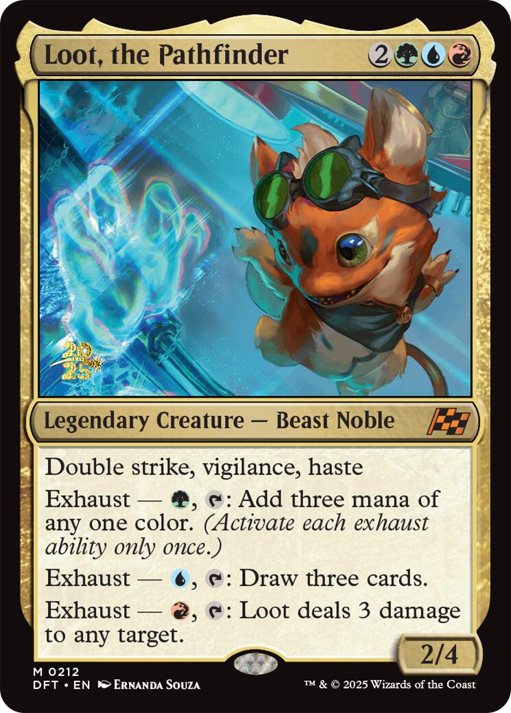 Loot, the Pathfinder [Aetherdrift Prerelease Promos] | Rook's Games and More