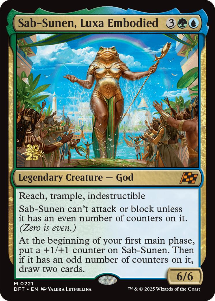 Sab-Sunen, Luxa Embodied [Aetherdrift Prerelease Promos] | Rook's Games and More