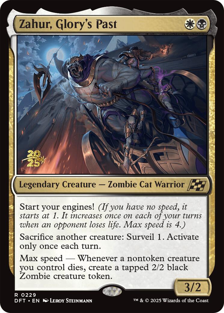 Zahur, Glory's Past [Aetherdrift Prerelease Promos] | Rook's Games and More