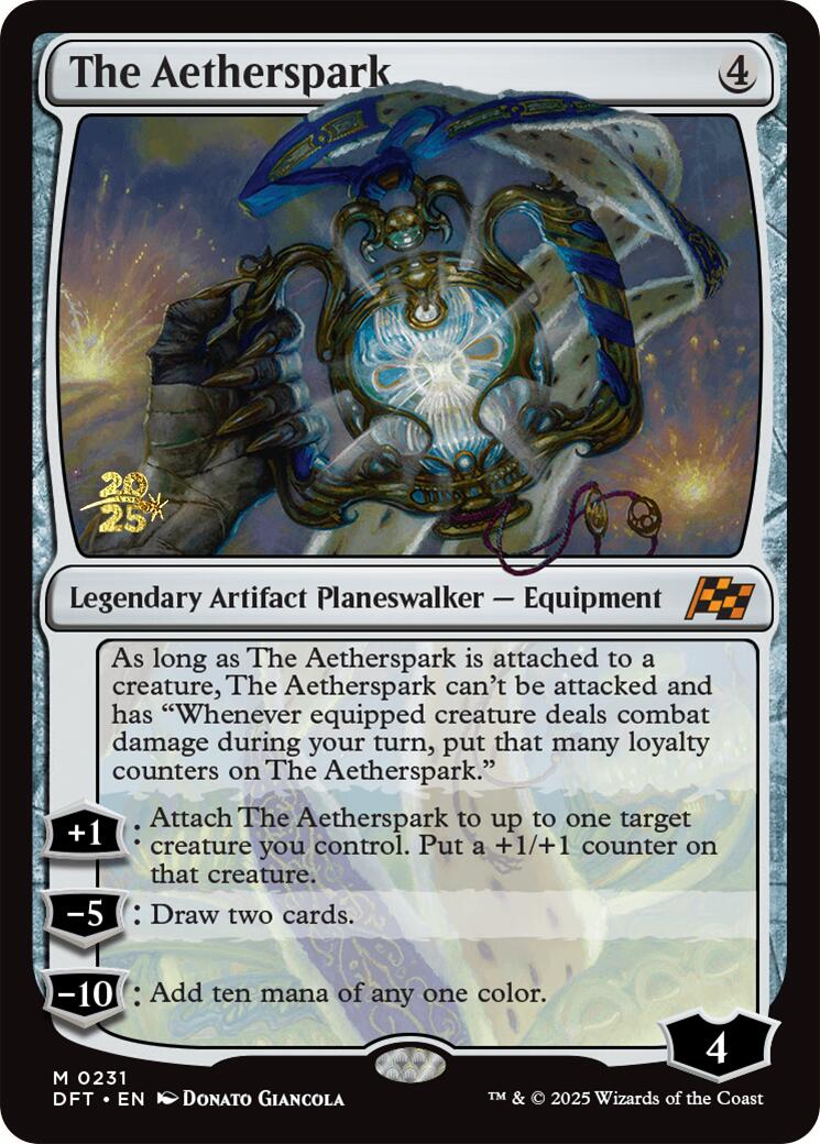 The Aetherspark [Aetherdrift Prerelease Promos] | Rook's Games and More