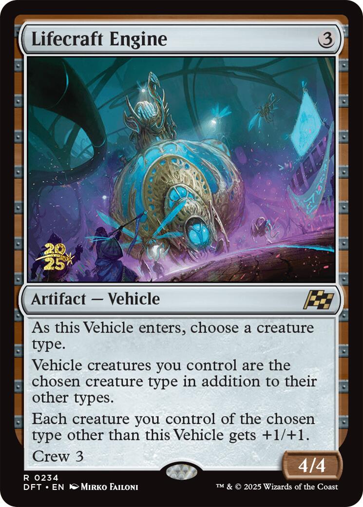 Lifecraft Engine [Aetherdrift Prerelease Promos] | Rook's Games and More