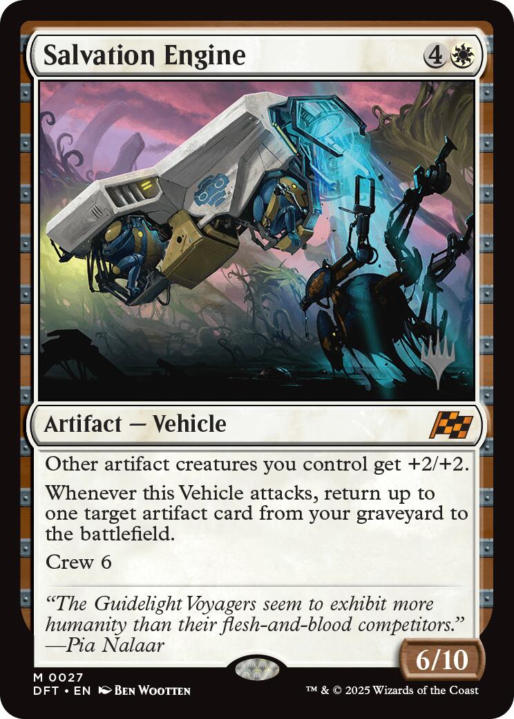 Salvation Engine [Aetherdrift Promos] | Rook's Games and More