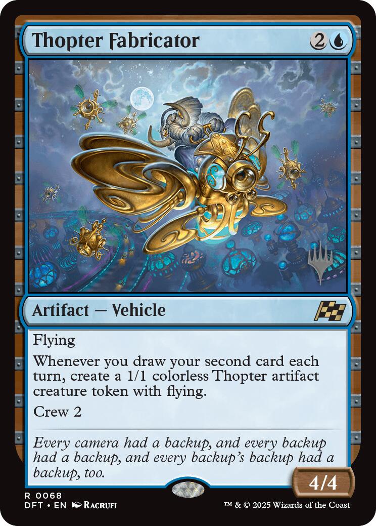 Thopter Fabricator [Aetherdrift Promos] | Rook's Games and More