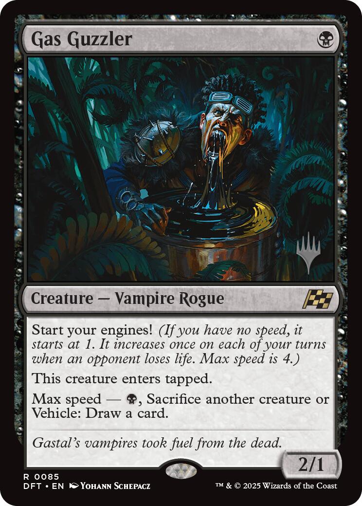 Gas Guzzler (Promo Pack) [Aetherdrift Promos] | Rook's Games and More