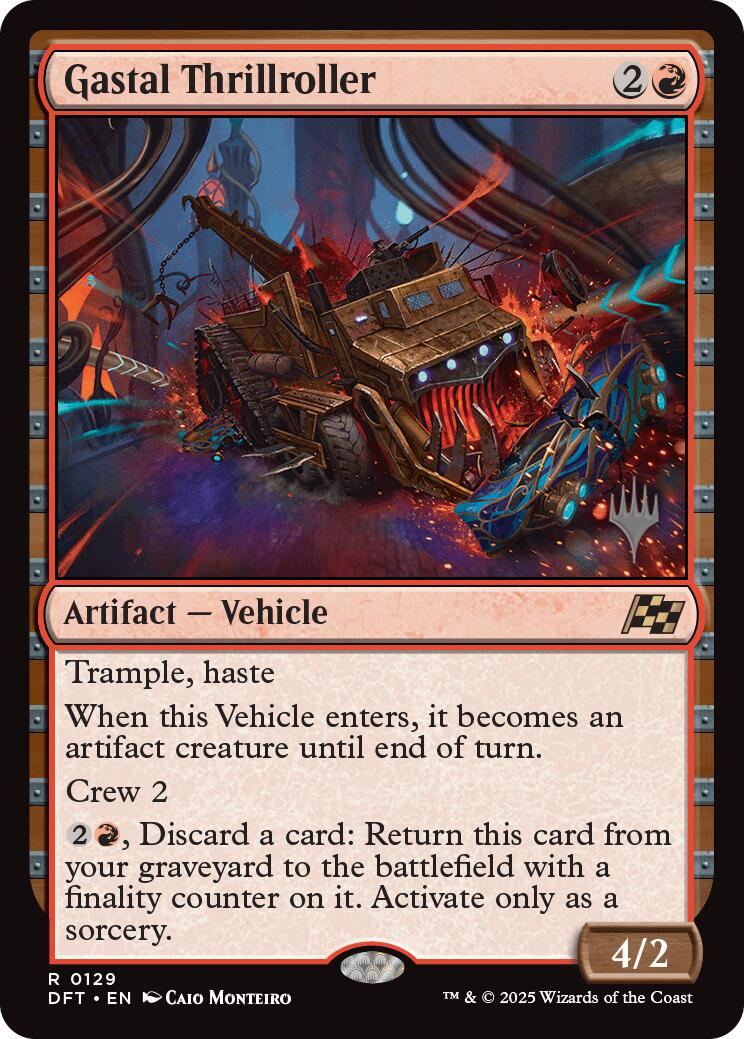 Gastal Thrillroller (Promo Pack) [Aetherdrift Promos] | Rook's Games and More