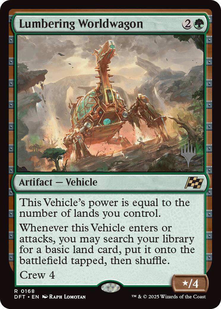 Lumbering Worldwagon [Aetherdrift Promos] | Rook's Games and More